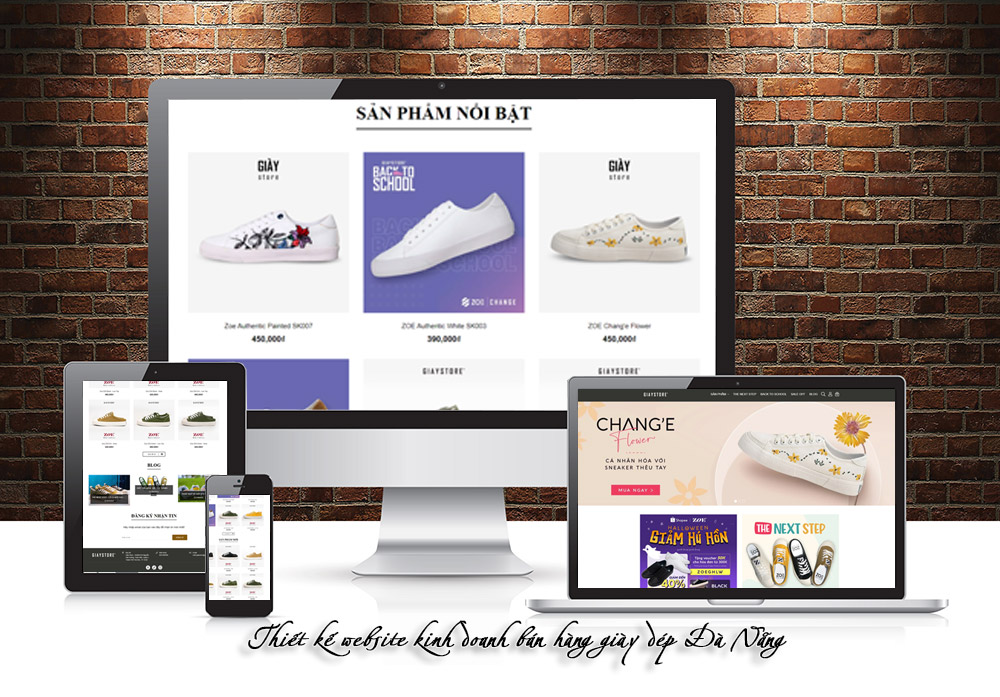 Thiết kế website bán giày dép tại Đà Nẵng