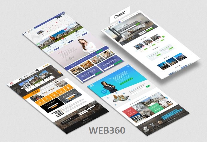 Thiết kế website bất động sản Web360