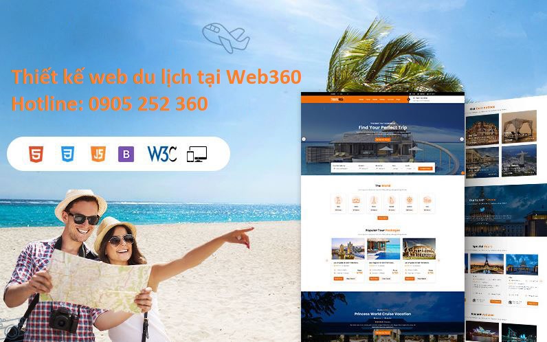 thiết kế website du lịch chuyên nghiệp tại Đà Nẵng