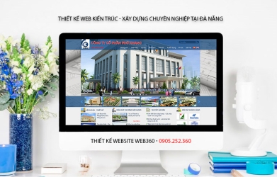 Thiết kế web Kiến trúc xây dựng nhà tại Đà Nẵng