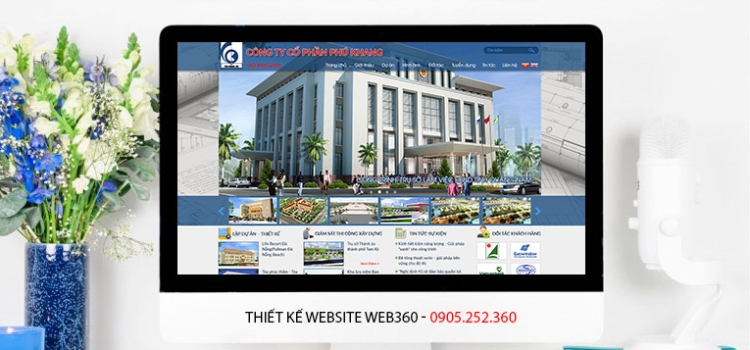 Thiết kế web Kiến trúc xây dựng nhà tại Đà Nẵng