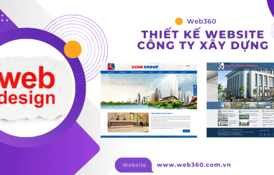 Thiết kế website công ty xây dựng chuyên nghiệp tại Đà Nẵng