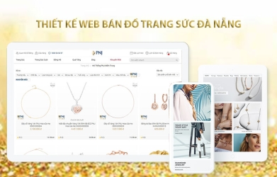 Thiết kế web bán đồ trang sức Đà Nẵng