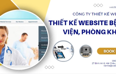 Thiết kế website bệnh viện, phòng khám uy tín