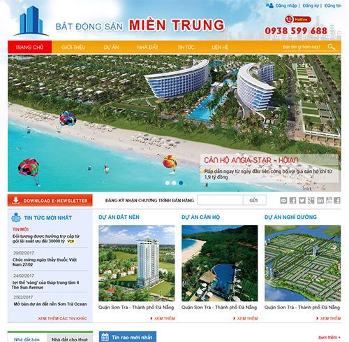 Web Nhà đất Miền Trung