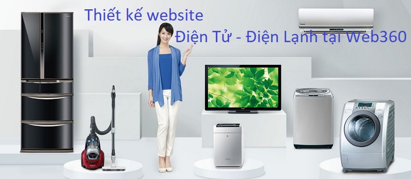 Thiết kế web Điện Tử - Điện Lạnh