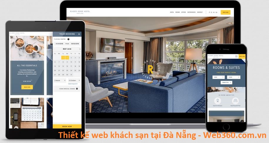 Thiết Kế Website Khách Sạn, Nhà Hàng tại Đà Nẵng