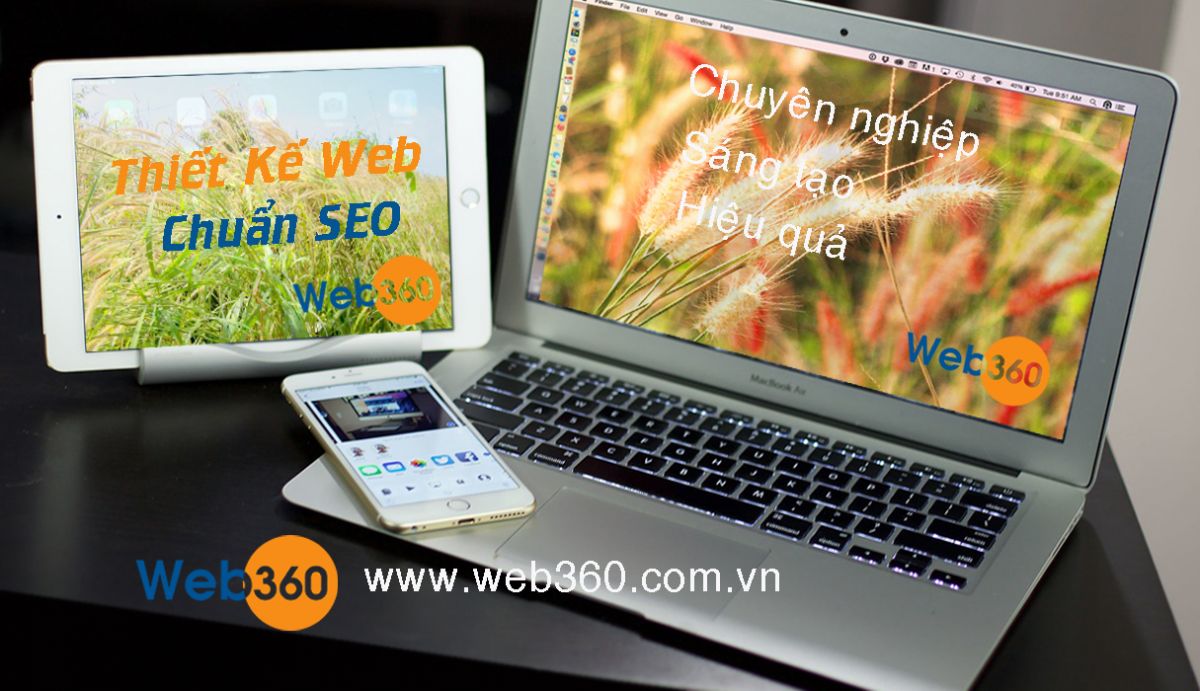 Thiet ke web da nang - web360 chuan seo google