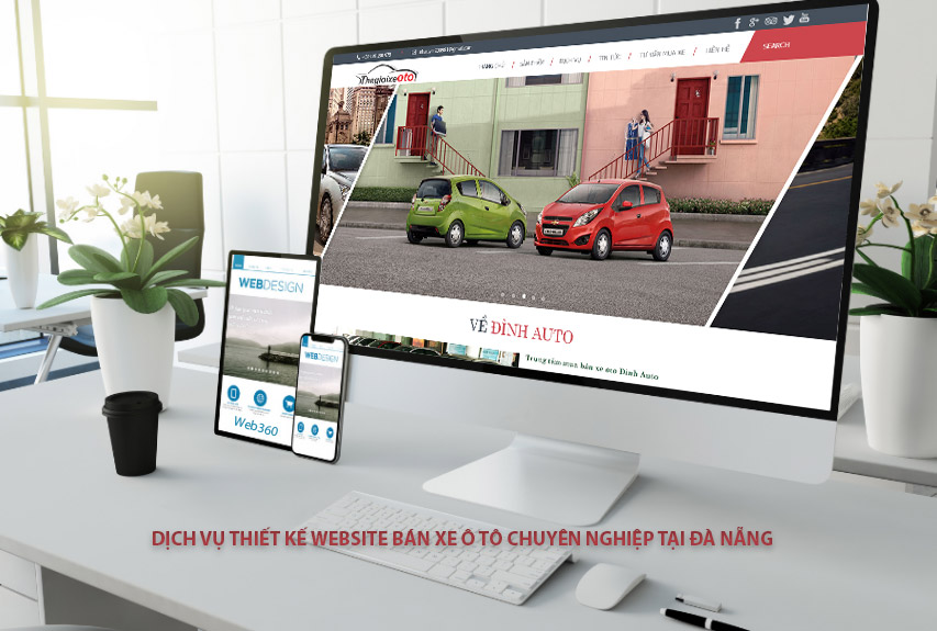 Thiết kế website bán ô tô tại Đà Nẵng