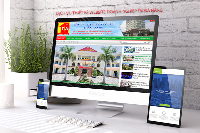 Thiết kế website doanh nghiệp tại Đà Nẵng