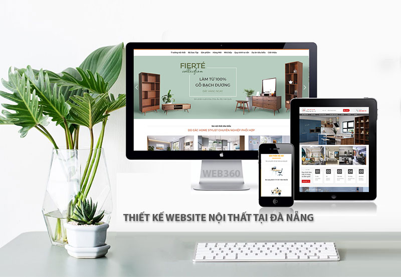 Thiết kế website nội thất Đà Nẵng